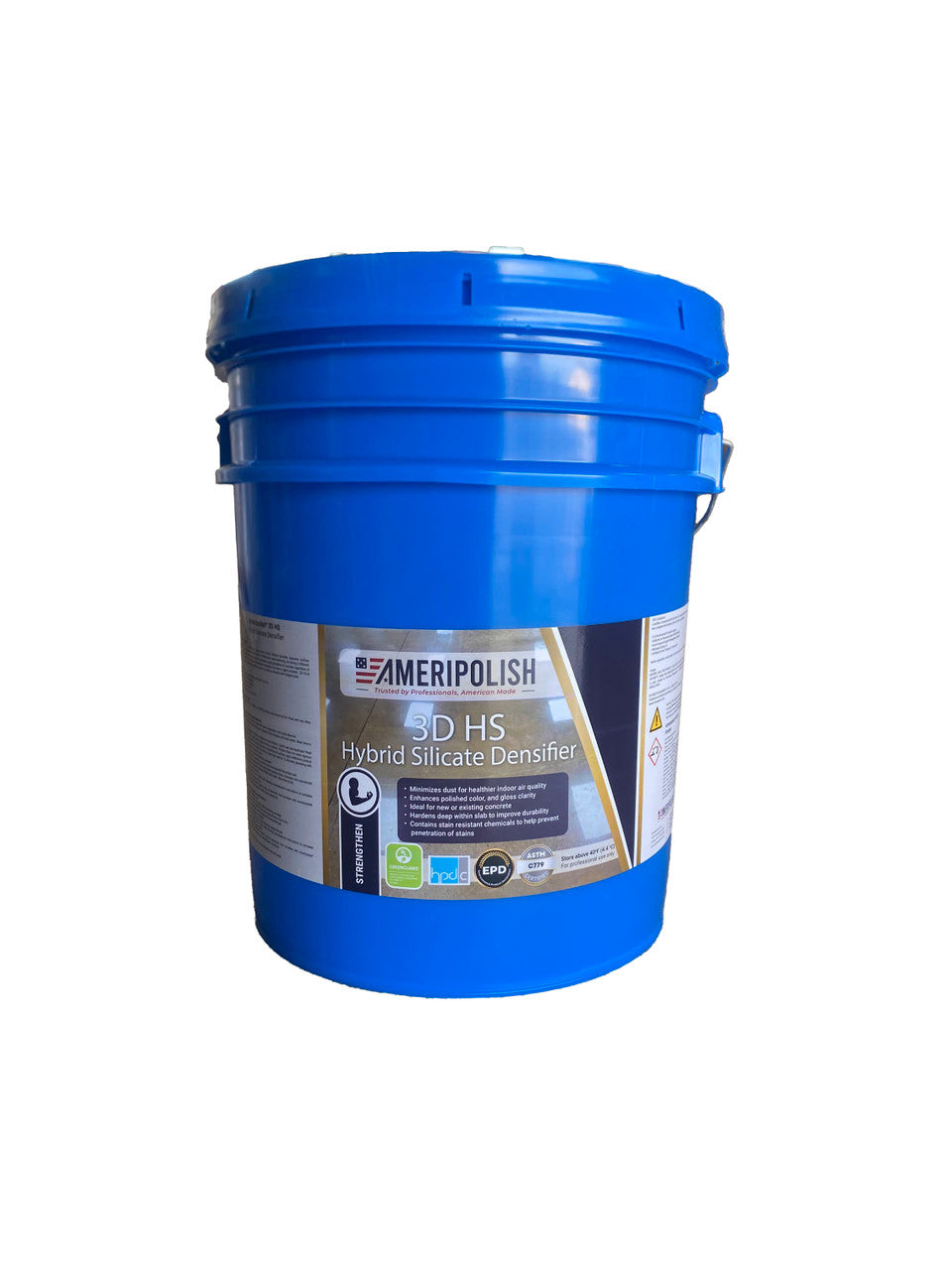 Ameripolish 3D HS Hybrid Silicate Densifier - 5 Gal, Triple
