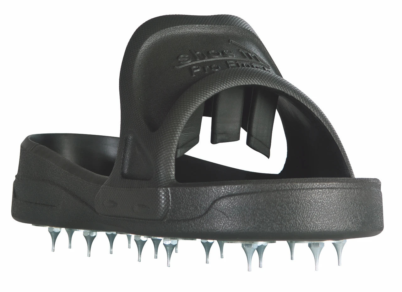 Shoe In Spiked Shoe for Resinous Coatings