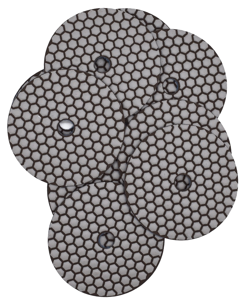5″ Honeycomb Diamond Pads