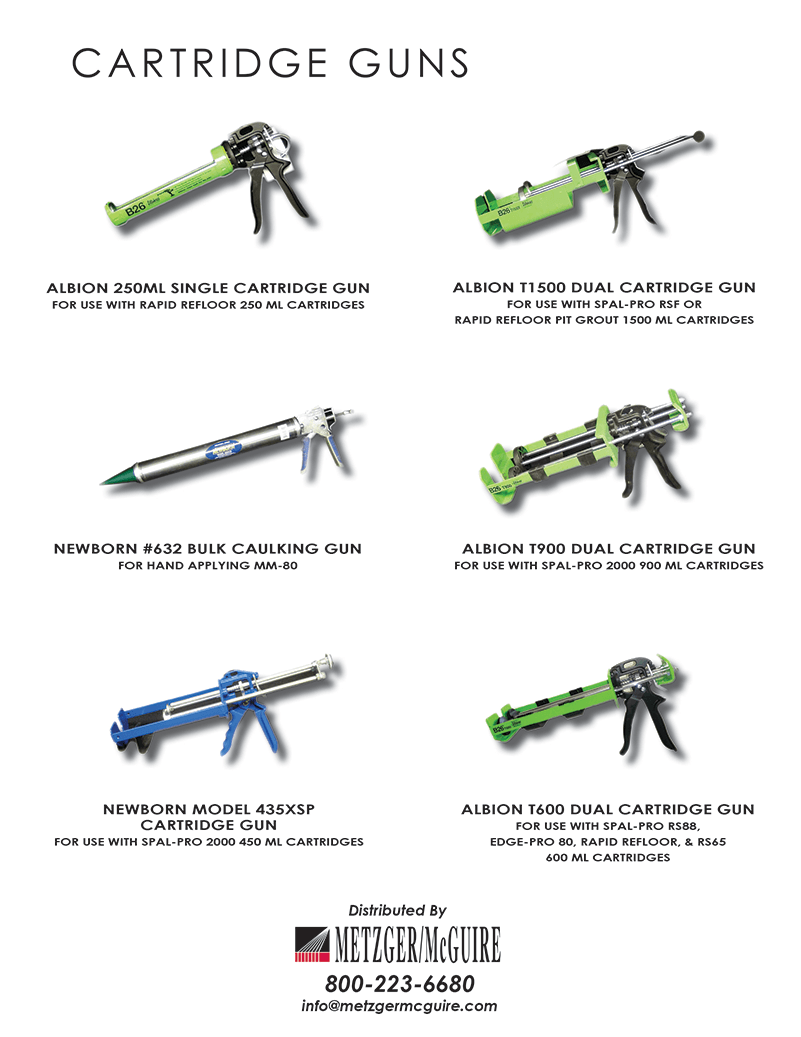 Albion 900ML Dual Cart Gun