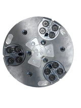 Universal Aluminum Magnetic Grinding Plate - 10.5", Versatile Tooling Holder & Multi-Grinder Compatible