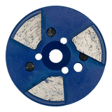 Metal Bond Hockey Puck 3 Segment 40 Grit