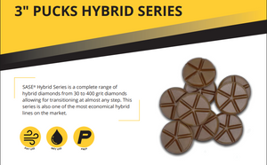 SASE 3" Hybrid Series Pucks