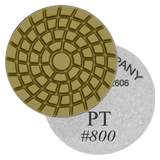 3” PT Resin Bond Diamond Puck White - 800 grit